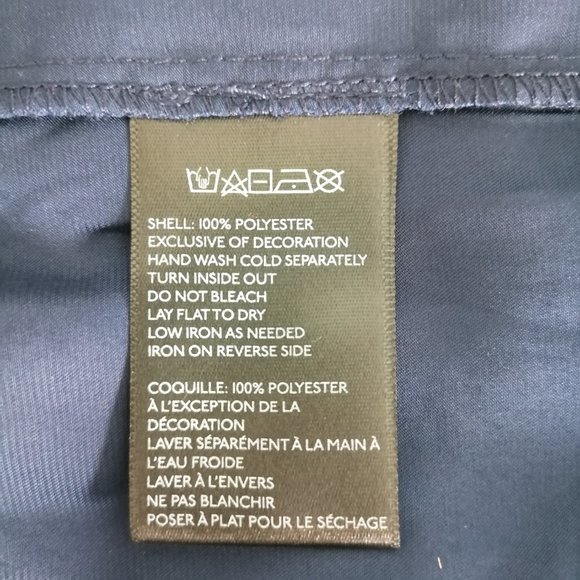 Silence + Noise Womens Navy Blue Straight & Pencil Skirt Drawstring Size M - Picture 6 of 7